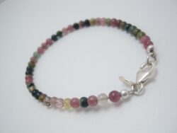 Bracelet en Tourmaline Multicolore