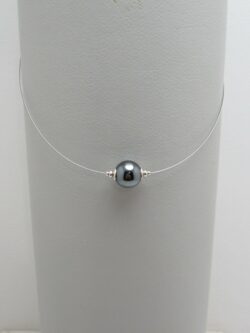 Collier Hématite Argent 925