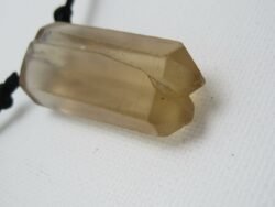 Pendentif Pointe de Citrine brute naturelle