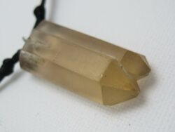 Pendentif Pointe de Citrine brute naturelle