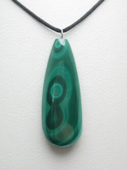 Pendentif Minéral Malachite