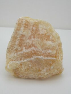 Minéral Calcite Orange Brute