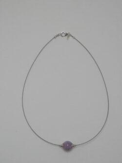 Collier Améthyste Lavande Argent 925