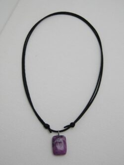 Pendentif Minéral Purpurite