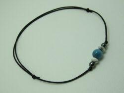 Collier Hématite Howlite Apatite