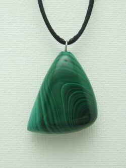 Pendentif Minéral Malachite