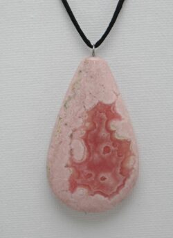 pendentif Pierre Rhodochrosite