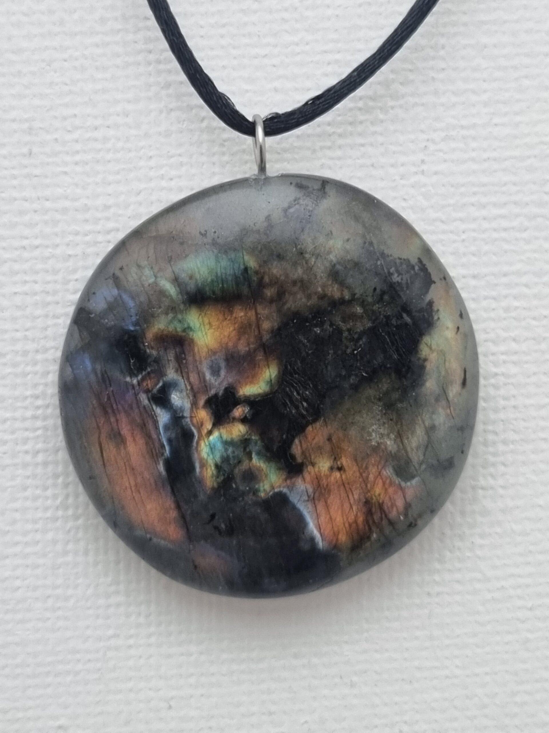 Pendentif Minéral Labradorite