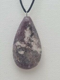 Pendentif Minéral Lépidolite