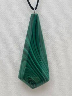 Pendentif Minéral Malachite