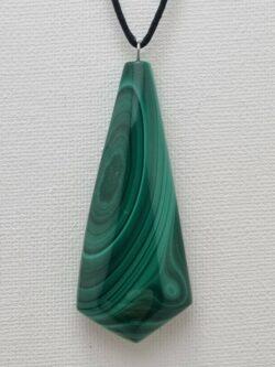 Pendentif Minéral Malachite